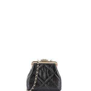 Chanel Cc Kisslock Frame Clutch With #239899C27B
